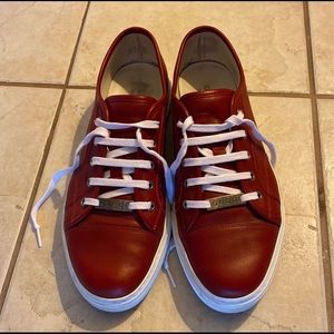 Cherry Brown Gucci Shoes, Size 11